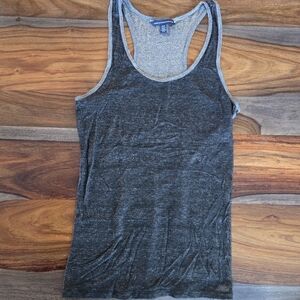American Eagle Outfitters Gray Women's Sparkly Tank Top Medium